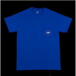 T-Shirts Animal Emblem Pocket Blue M