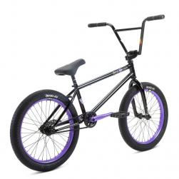 Stolen 2021 SINNER FC XLT RHD 21 Black with Lavender BMX bike