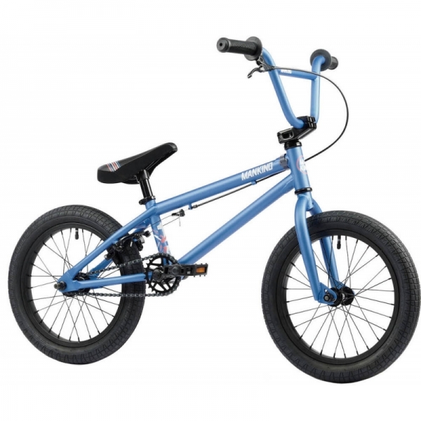 Mankind Planet 16 2021 Semi Matte Blue BMX Bike